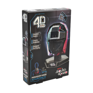 4D Squid Game Manager Mask: Puzzle Model